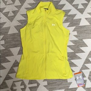 Under armor yellow vest